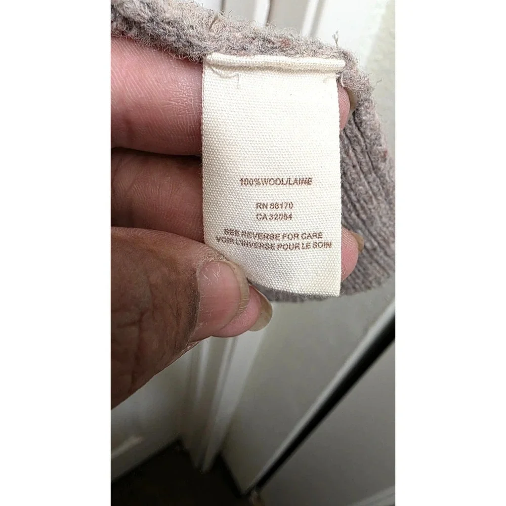 Free People 100% Wool Military Moment Cardigan Warm Breathable Winter‎ Outdoor